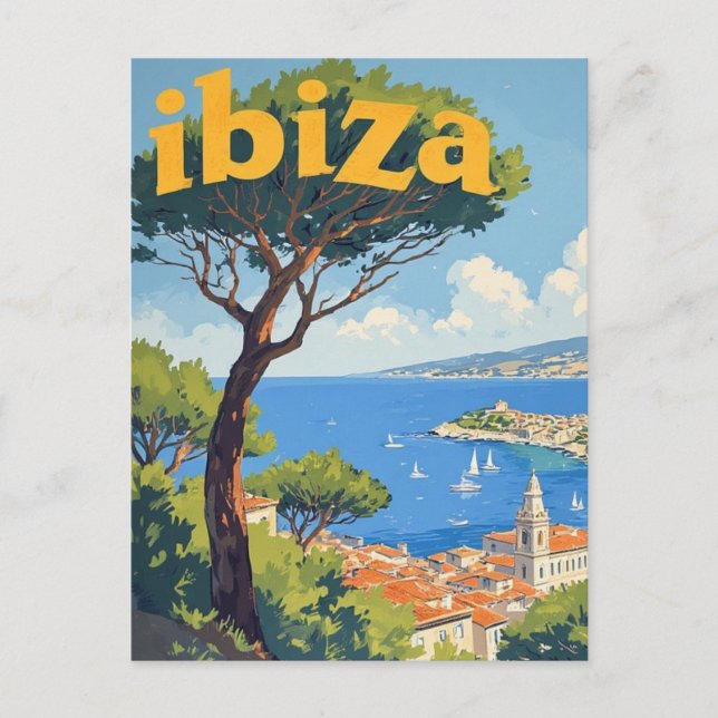 Carte Postale Ibiza Espagne (Devant)