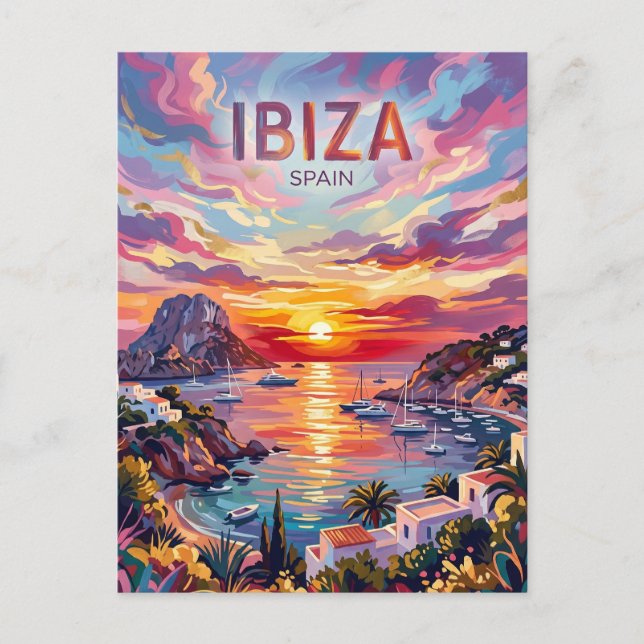 Carte Postale Ibiza Espagne (Devant)