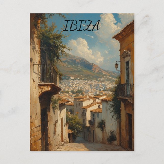 Carte Postale Ibiza Espagne (Devant)