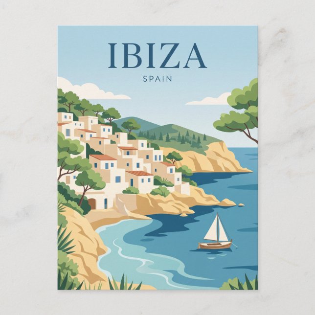 Carte Postale Ibiza Espagne (Devant)