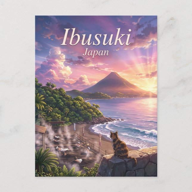 Carte Postale Ibusuki, Japon (Devant)