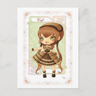 Carte Postale Ice Cream Lolita Cafe