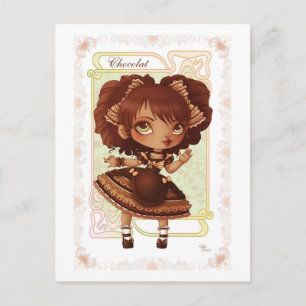 Carte Postale Ice Cream Lolita Chocolat