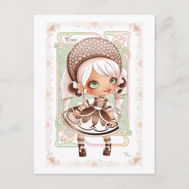 Carte Postale Ice Cream Lolita Coco (Devant)