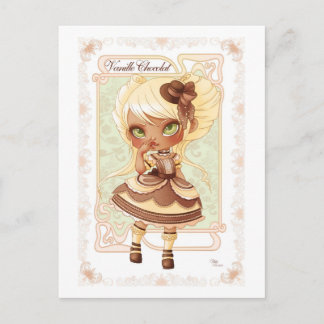 Carte Postale Ice Cream Lolita Vanilla Chocolate