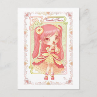 Carte Postale Ice Cream Lolita Vanille Fraise