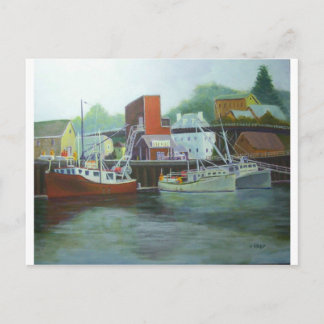 Carte Postale ice & fuel, Portsmouth Harbor