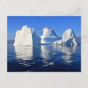 Carte Postale iceberg-471549 iceberg water sea mirroring natural