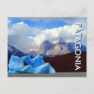 Carte Postale iceberg patagonia