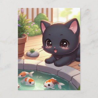 Carte Postale Ici Fishy Fishy !