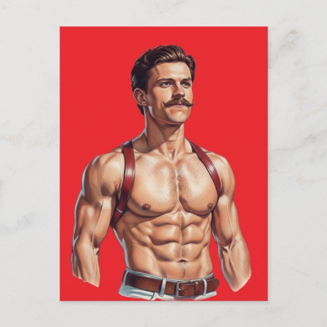 Carte Postale Icon: Tom of Hollywood (Devant)