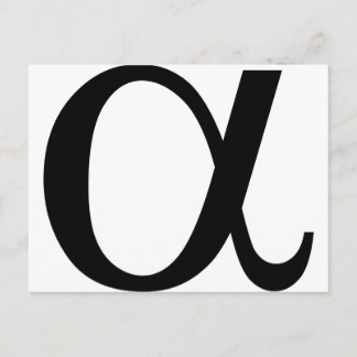 Carte Postale icône alpha a