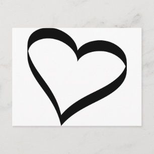 Carte Postale icône coeur