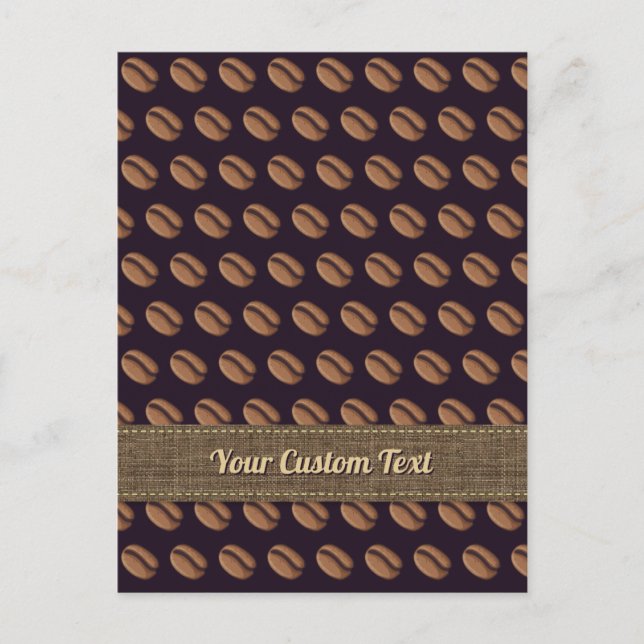 Carte Postale Icône de café (Devant)