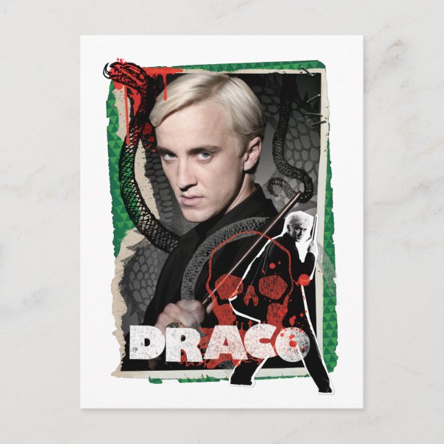 Carte Postale Icône de Draco Malfoy (Devant)