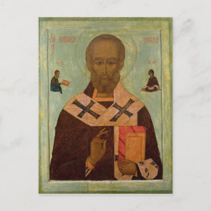 Carte Postale Icône de Saint Nicolas
