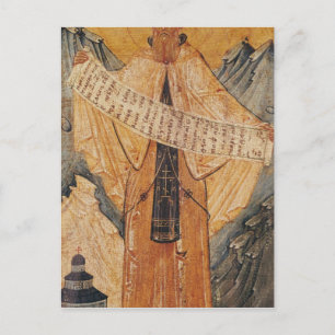 Carte Postale Icône de saint Sabas de Jérusalem, 1572