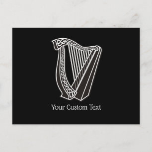 Carte Postale Icône Harpe