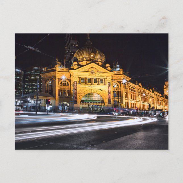 Carte Postale Icône Melbourne (Devant)
