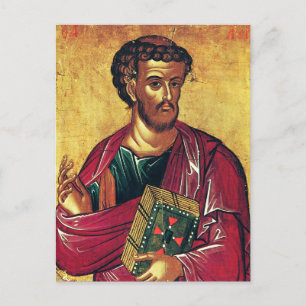 Carte Postale icône orthodoxe de saint Luc l'évangéliste