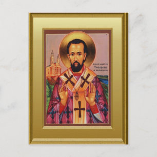 Carte Postale Icône orthodoxe d'un saint