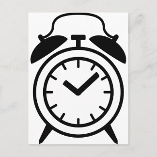 Carte Postale icône réveil