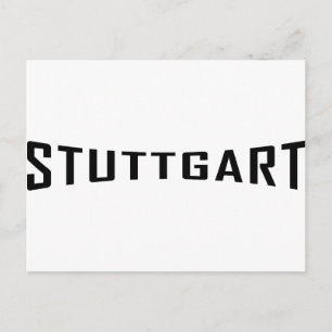 Carte Postale icône stuttgart deutschland