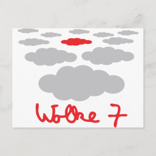 Carte Postale Icône Wolke 7