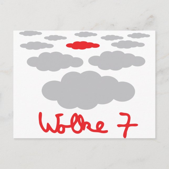 Carte Postale Icône Wolke 7 (Devant)