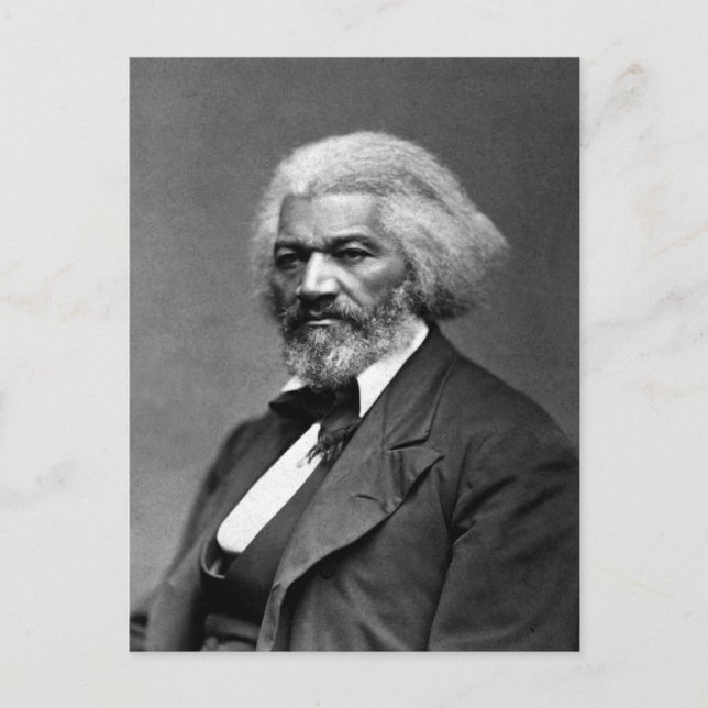 Carte Postale Icônes de l'histoire des Noirs : Frederick Douglas (Devant)