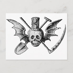 Carte Postale Icones Mortis (détail)