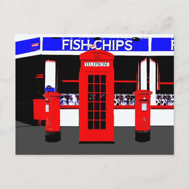 Carte postale Icons Anglais (Devant)