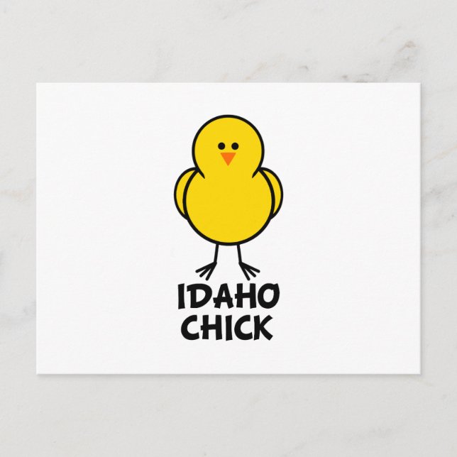 Carte Postale Idaho Chick (Devant)