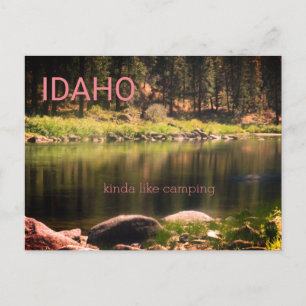 Carte Postale Idaho genre camping