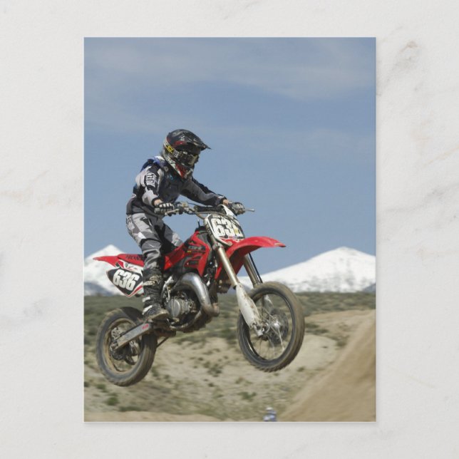 Carte Postale Idaho, Motocross Racing (Devant)
