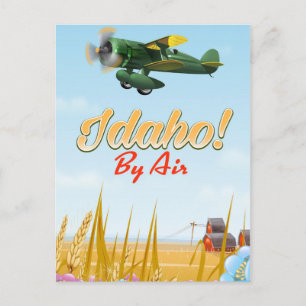 Carte Postale Idaho ! Par avion