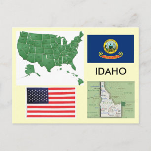 Carte Postale Idaho, USA