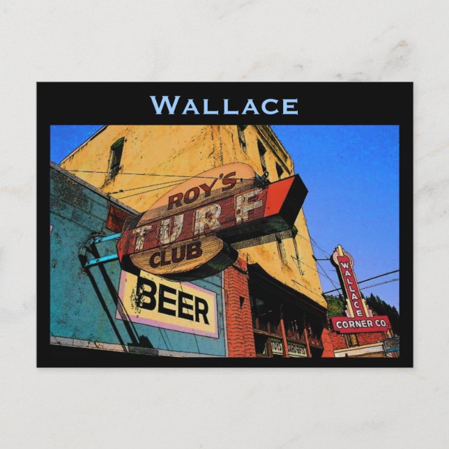 Carte postale Idaho (Wallace) (Devant)
