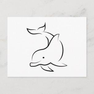 Carte Postale Idée Cadeau Dauphins Dauphin Animal Marin Océan Ea