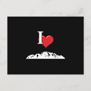 Carte Postale Idée cadeau grimpeur montagnes Rocheuses grimpeur 