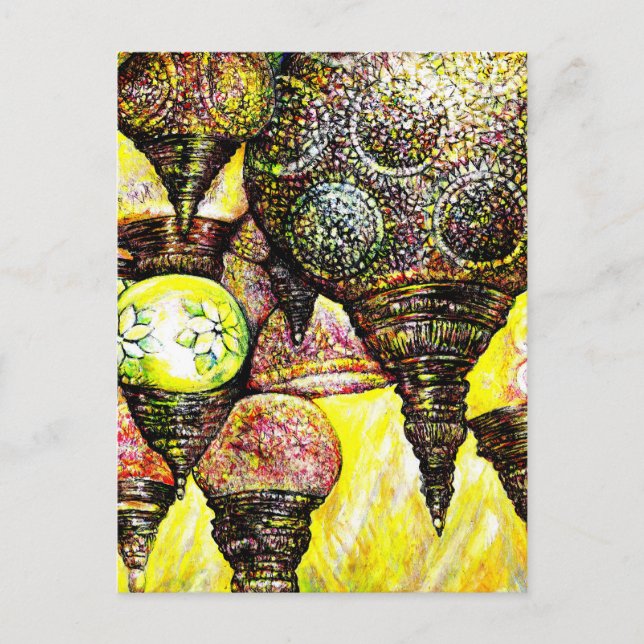 Carte Postale Idée encore plus grande de la couleur (Devant)