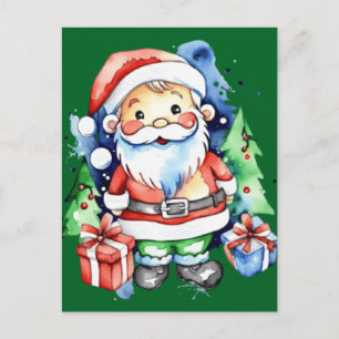 Carte Postale Idées cadeaux du Père Noël