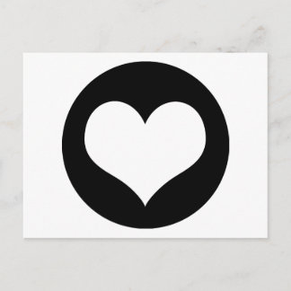 Carte Postale Idéologie de l'amour du coeur