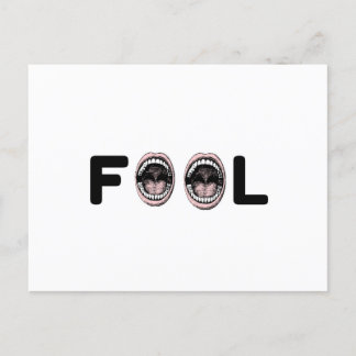 CARTE POSTALE IDIOT