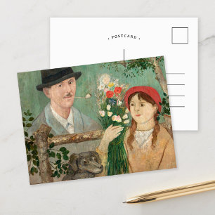 Carte Postale Idyll à côté d'une clôture   Tadeusz Makowski