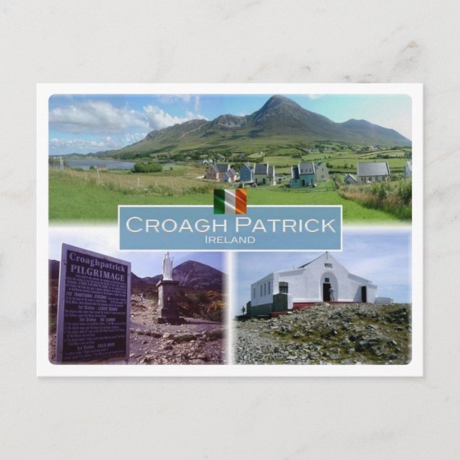 Carte Postale IE Irlande - Croagh Patrick - (Devant)