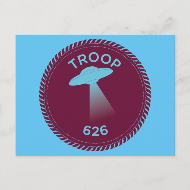 Carte postale IGGPPCamp 2019 Troop Pride (Devant)