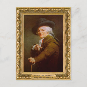 Carte Postale Ignorer les femmes, acquérir de la monnaie