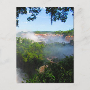 Carte Postale iguaçu chutes argentine