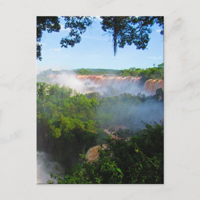 Carte Postale iguaçu chutes argentine (Devant)